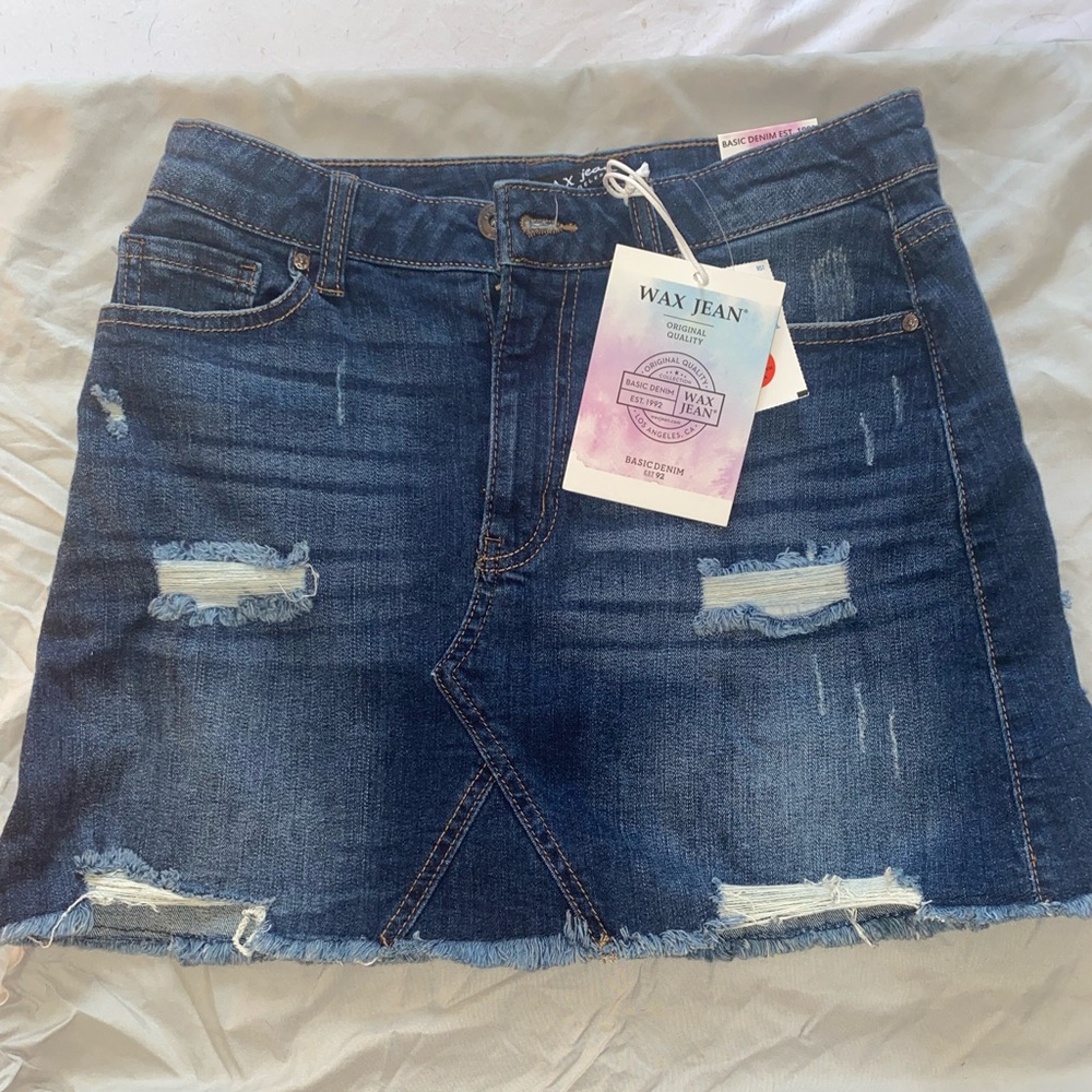 Brand new denim skirt